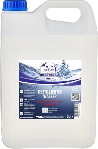 Destilliertes Wasser 5 Liter