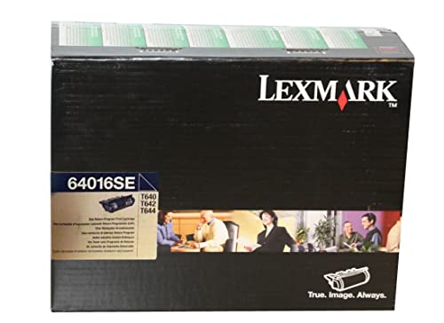 Tonico Lexmark 64016Se T640, 6000 Lati Return, Nero