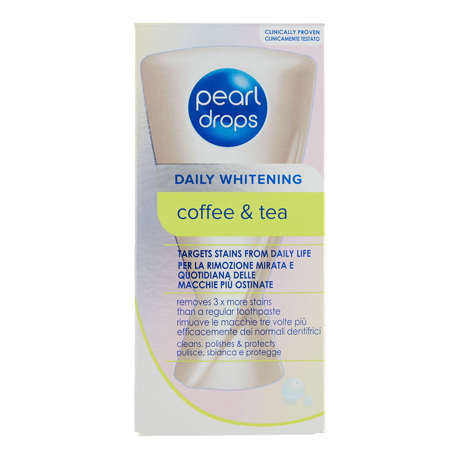 Daily Whitening Coffee & Tea - Dentifricio 50 ml