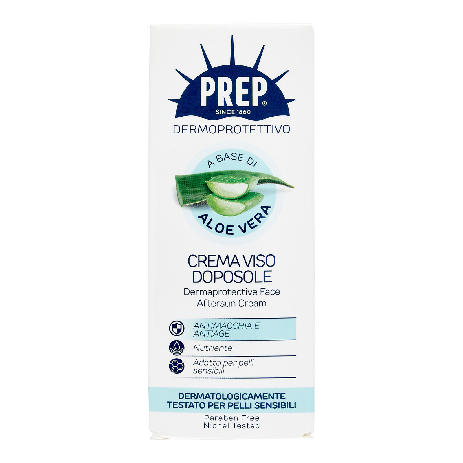 Dermoprotettivo A Base Di Aloe Vera Crema Viso Doposole 50 ml