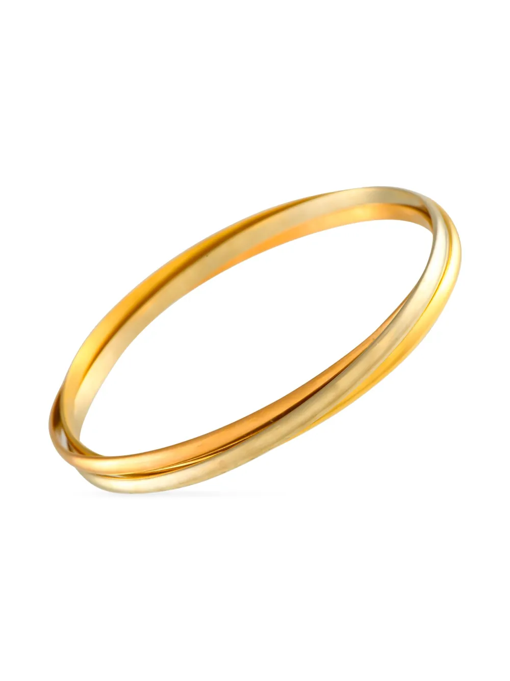 Cartier pre-owned 18kt gold Trinity bangle - Oro