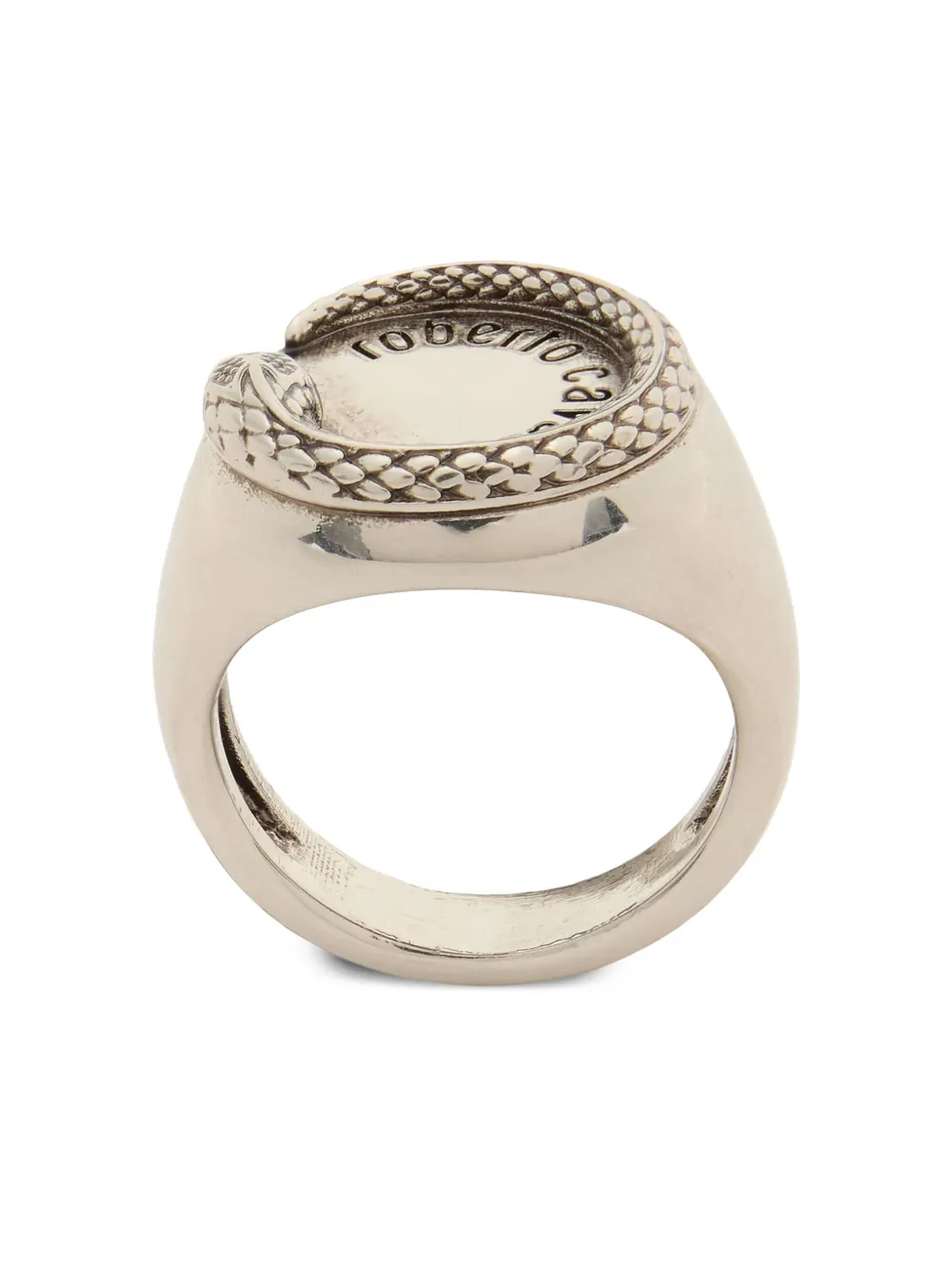 Roberto Cavalli Anello Snake - Argento
