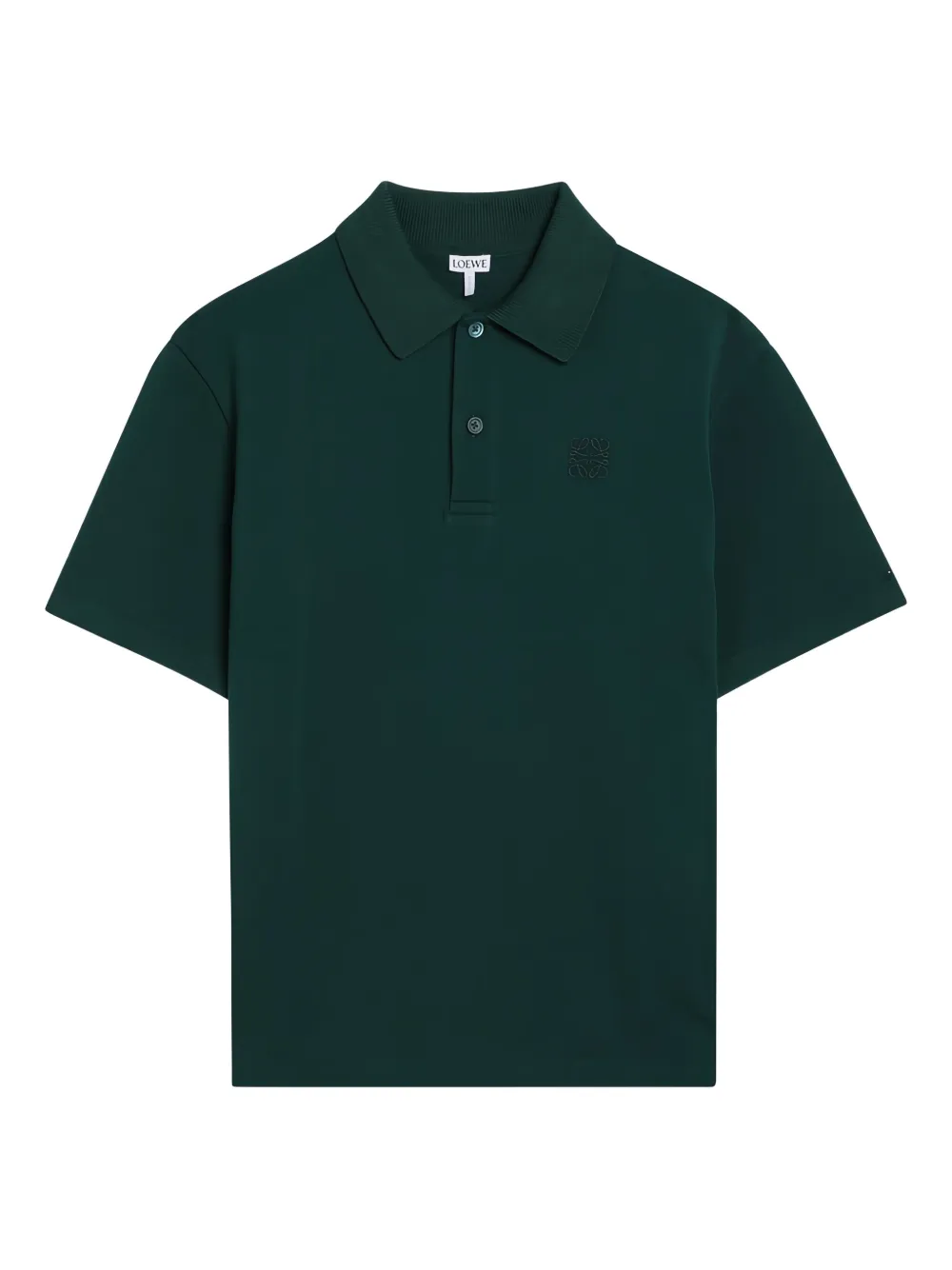 LOEWE cotton polo shirt - Verde