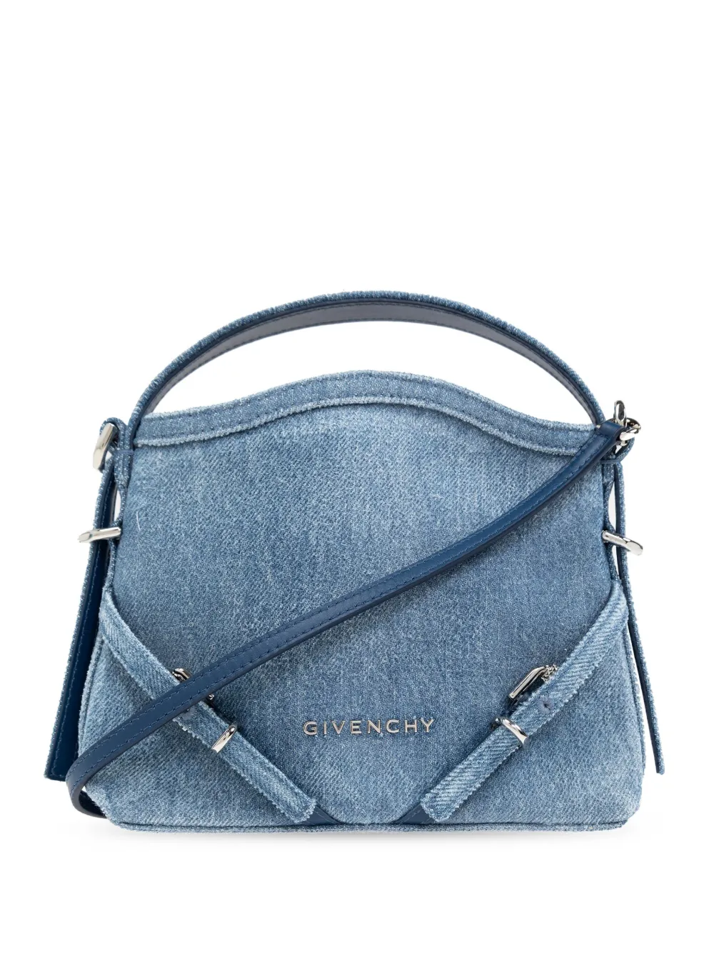 Givenchy Borsa a tracolla denim - Blu