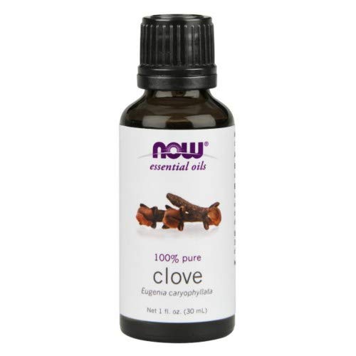 Now Clove Oil, 1 Oz (Confezione Da 4)