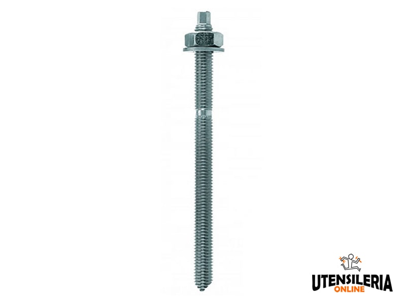 Barra filettata RG M Fischer in acciaio classe 8.8 (10pz)