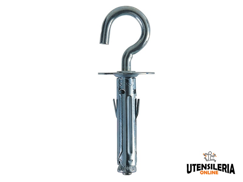 Tassello in acciaio SBS 9/1 con occhiolo aperto �� 8,5mm (50pz)