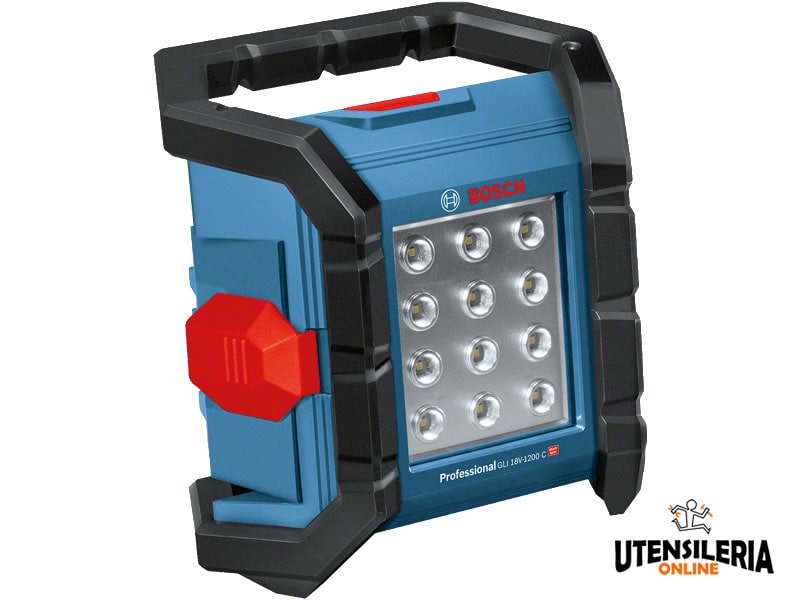 Torcia GLI 18V-1200 C Bosch 1200 lumen senza batteria 14.4���18 V