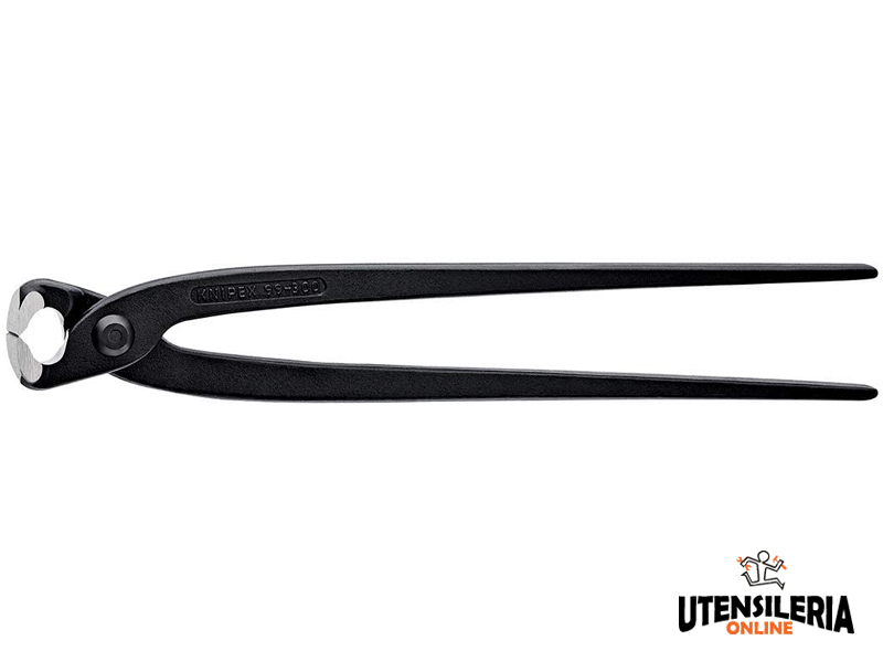 Knipex tenaglia tagliente frontale bonderizzata nera per ferraioli e cementisti, 300mm