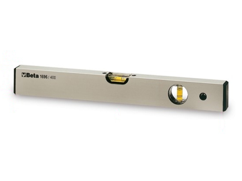 Livella a bolla Beta 1696 in alluminio profilato anodizzato, 50cm