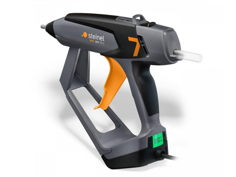Pistola colla a caldo Steinel GlueMatic 7011 ugelli intercambiabili e temperatura regolabile 40-230��