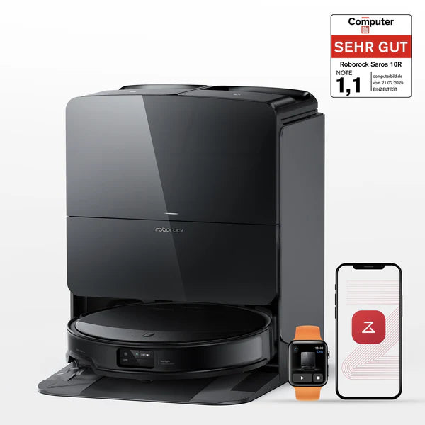 [vendere in anticipo] Roborock Saros 10R Robot aspirapolvere con stazi