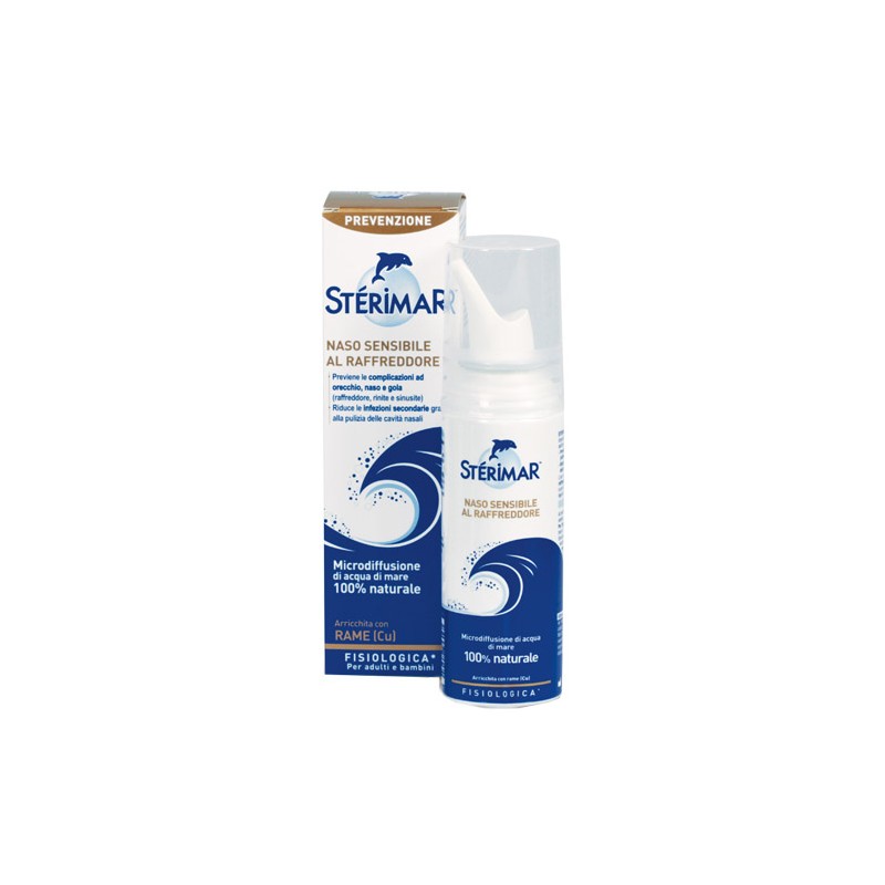 Laboratori Baldacci - Laboratori Baldacci Sterimar Cu Naso Sensibile Al Raffreddore Spray 100 Ml