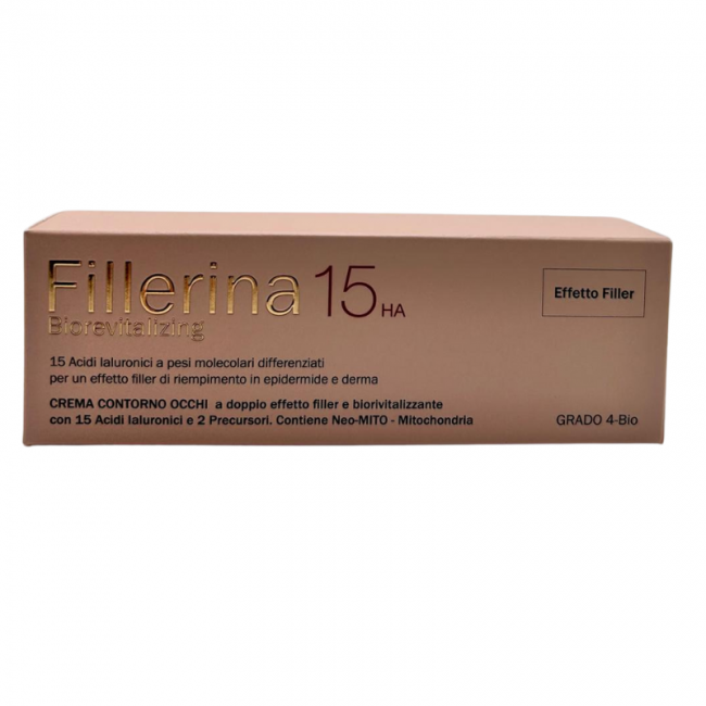 Labo International - Labo Fillerina 15 Ha Biorevitalizing Eye Contour Cream Grado 3 Bio Tubo 15 Ml