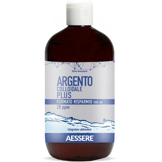 Aessere - Aessere Argento Colloidale Plus 20ppm 500 Ml Formato Risparmio