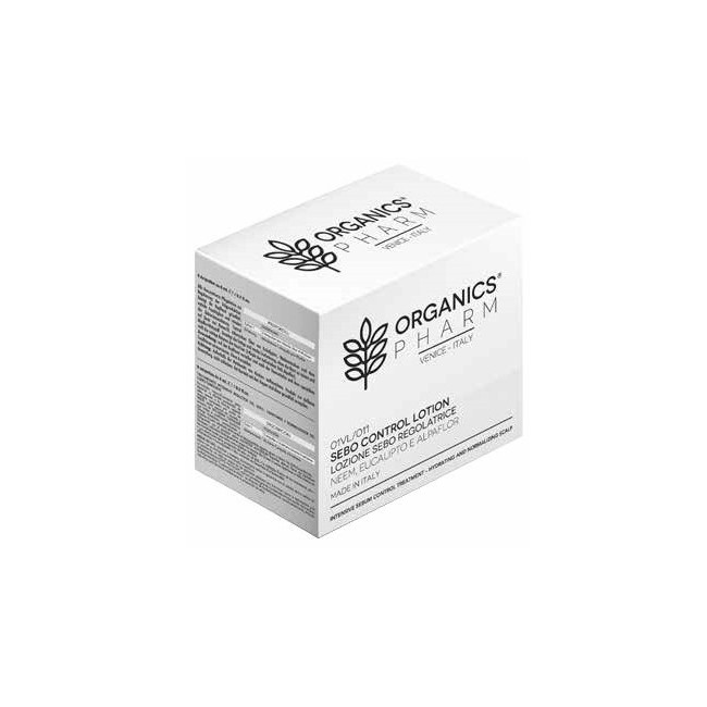 Sma - Sma Organics Pharm Sebo Control Lotion Neem, Eucalyptus And Alpaflor 6 Fiale Da 6 Ml