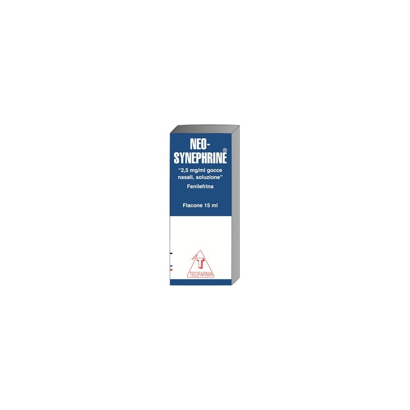 Teofarma - Teofarma Neo-synephrine 2,5 Mg/ml Gocce Nasali, Soluzionefenilefrina Cloridrato