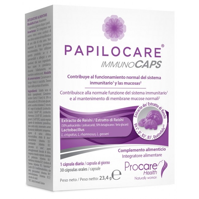 Procare Health Italia - Procare Health Italia Papilocare Immunocaps 30 Capsule