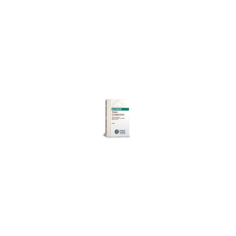 Forza Vitale - Forza Vitale Italia Ecosol Timo Composto Gocce 10 Ml