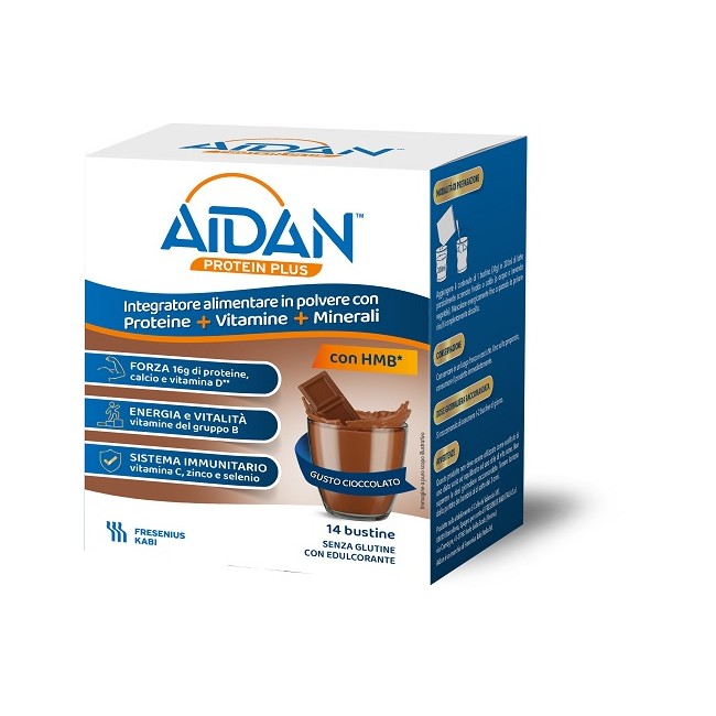 Fresenius Kabi - Fresenius Kabi Aidan Protein Plus Cioccolato 14 Bustine