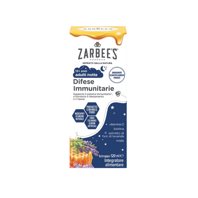 Johnson & Johnson - Johnson & Johnson Zarbee's Difese Immunitarie Adulti Notte 120 Ml