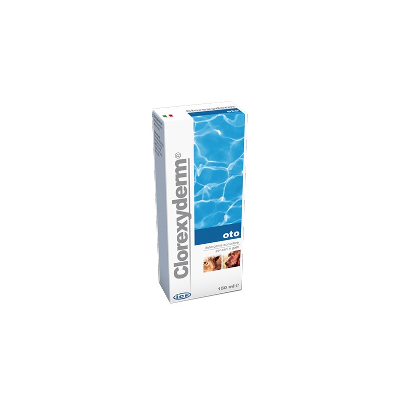 Icf Prodotti Veterinari - Clorexyderm Oto Detergente Auricolare Liquido - 150ml