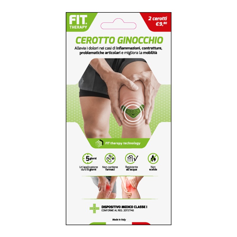 D. Fenstec - D. Fenstec Fit Therapy Cerotto Ginocchio 2 Pezzi