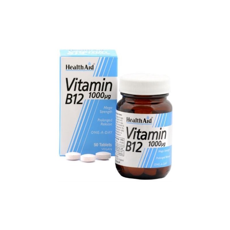 Healthaid - Healthaid Vitamin B12 1000 Ug 50 Capsule 48,5 G