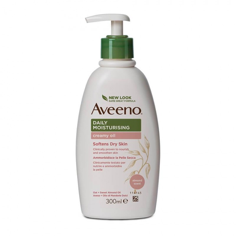 Johnson & Johnson - Johnson & Johnson Aveeno Crema Olio Corpo Idratante - 300ml