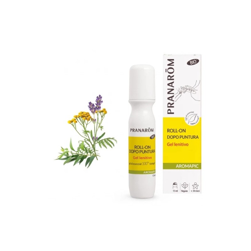 Herbalgem Italia - Pranarom Aromapic Roll-on Gel Lenitivo Dopo Punture 15 Ml
