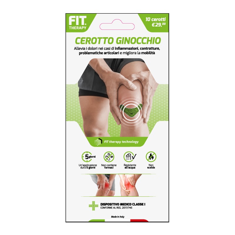 D. Fenstec - D. Fenstec Fit Therapy Cerotto Ginocchio 10 Pezzi