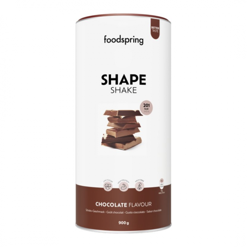 Foodspring - Foodspring Shape Shake Preparato Proteico - 900g Gusto Cioccolato