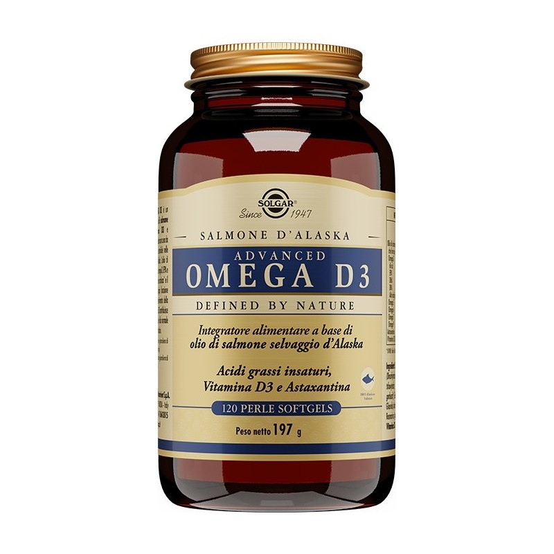 Solgar - Solgar It. Multinutrient Advanced Omega D3 120 Perle Softgel