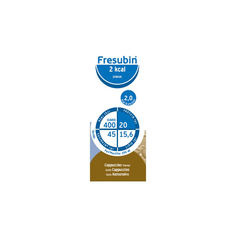 Fresenius Kabi - Fresenius Kabi Fresubin 2 Kcal Drink Cappuccino 4 Flaconi X 200 Ml