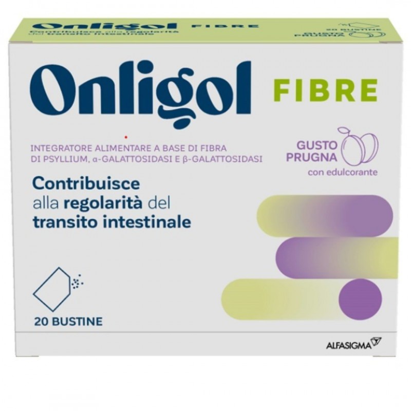 Alfasigma - Alfasigma Onligol Fibre Gusto Prugna - 20 Bustine
