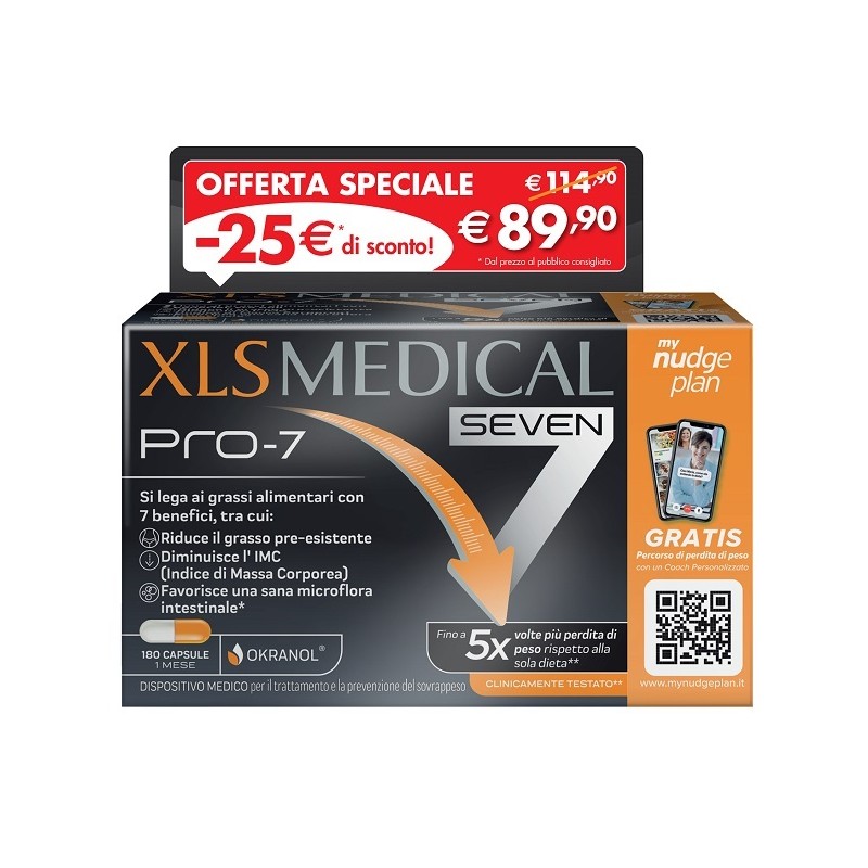 Perrigo Italia - Perrigo Italia Xls Medical Pro 7 180 Capsule
