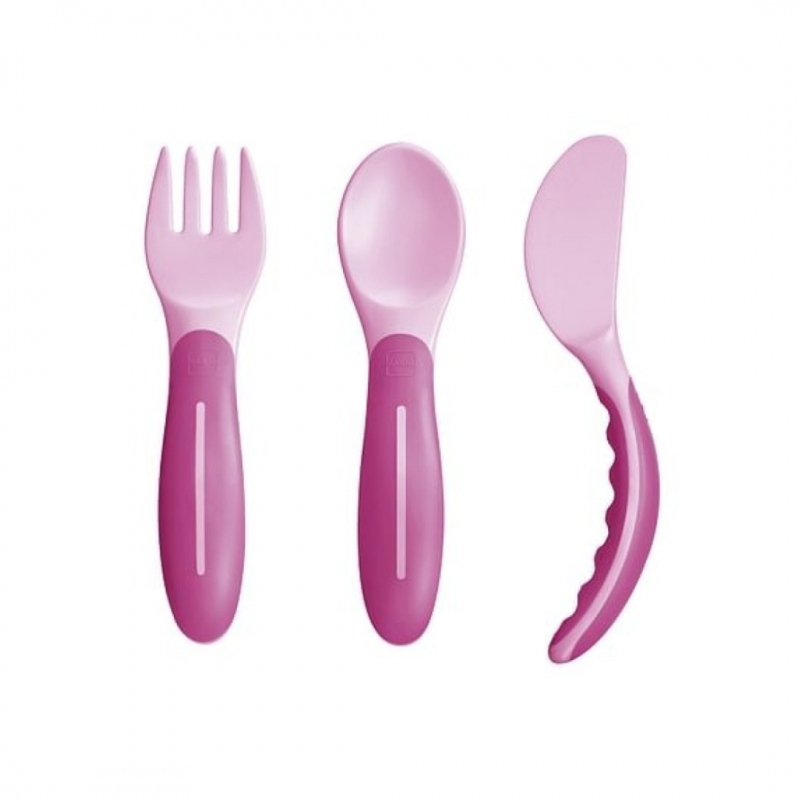 Mam Baby - Mam Baby's Cutlery Posate Per Femminucce - 3 Pezzi