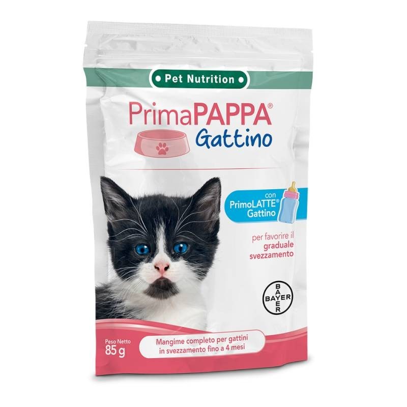 Bayer Div. Animale - Elanco Italia Prima Pappa Gattino Mousse Busta 85 G