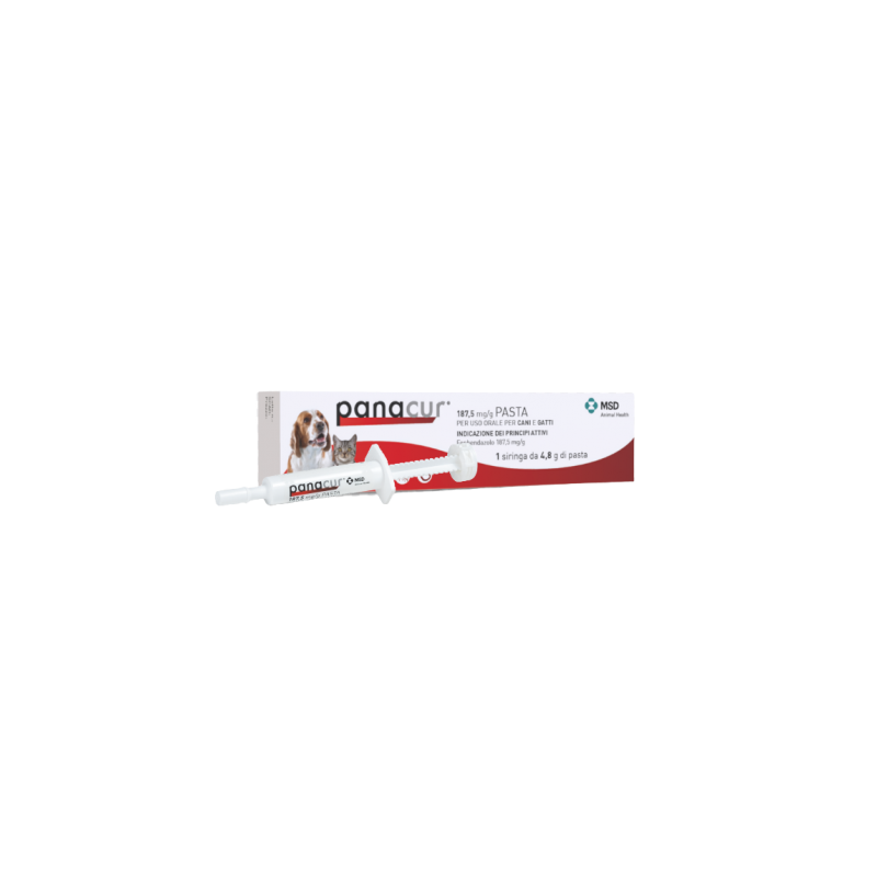 Msd Animal Health - Msd Animal Health Panacur 187,5 Mg/g Pasta Per Uso Orale Per Cani E Gatti