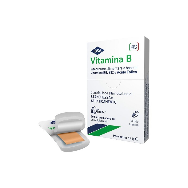 Ibsa Farmaceutici - Ibsa Farmaceutici Vitamina B 30 Film Orodispersibili Stanchezza Ed Affaticamento