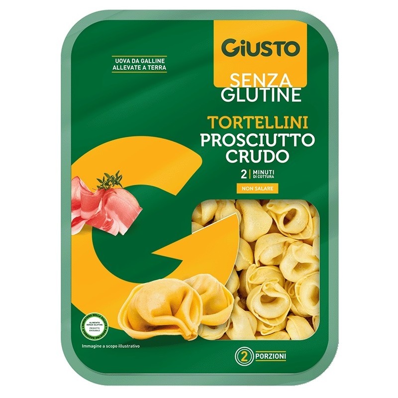 Farmafood - Farmafood Giusto Senza Glutine Tortellini Prosciutto Crudo 250 G
