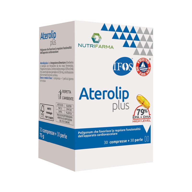Aqua Viva - Aqua Viva Aterolip Plus 79% 30 Compresse + 30 Perle