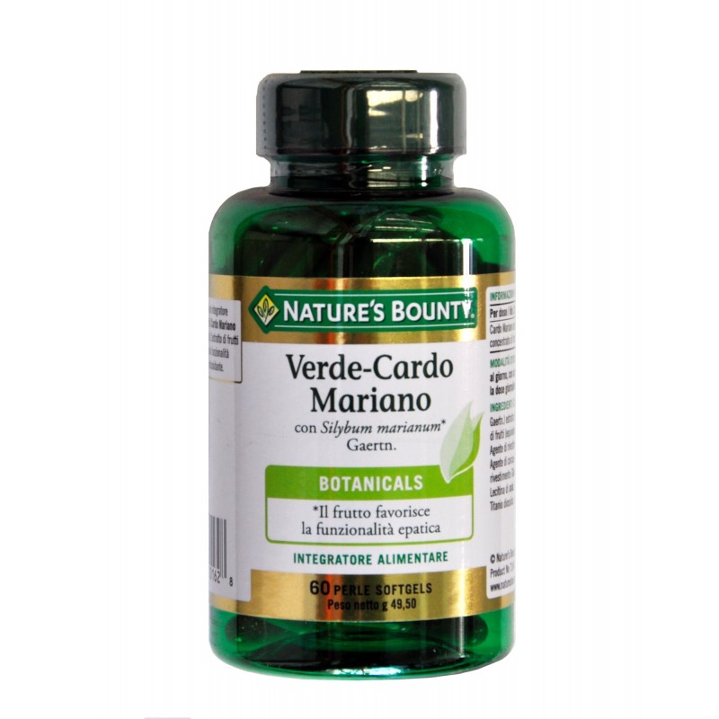 Nature's Bounty - Nature's Bounty Verde Cardo Mariano 60 Perle