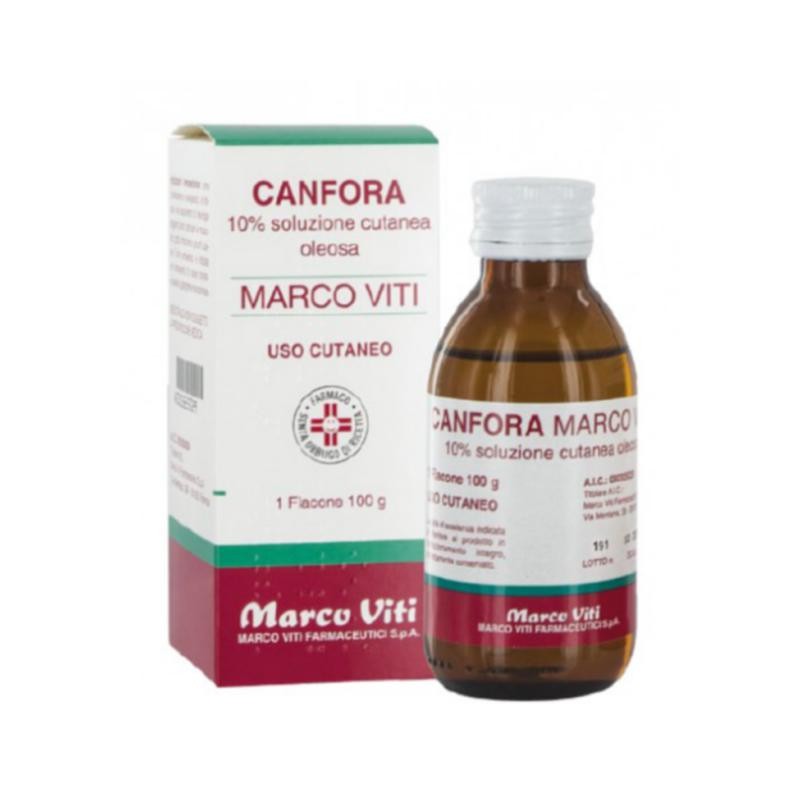 Marco Viti - Canfora Marco Viti 10 % Soluzione Cutanea Oleosa 100 Gr