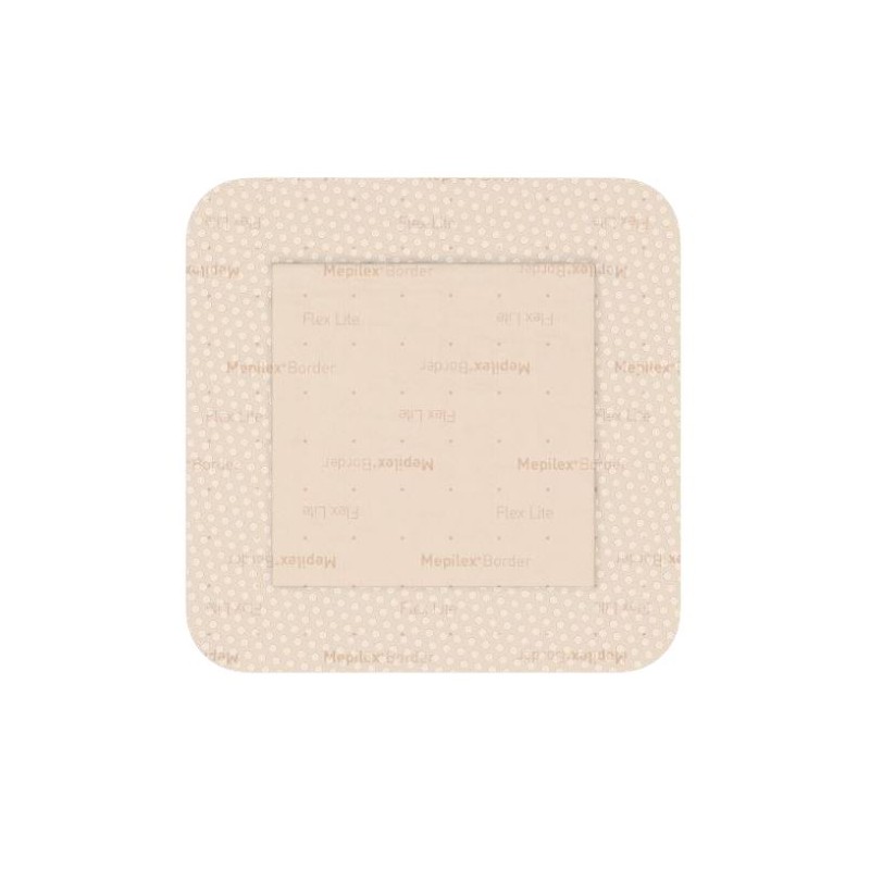 Molnlycke Health Care - Molnlycke Medicazione In Schiuma Di Poliuretano Mepilex Border Flex Lite 7,5x7,5 Cm 5 Pezzi
