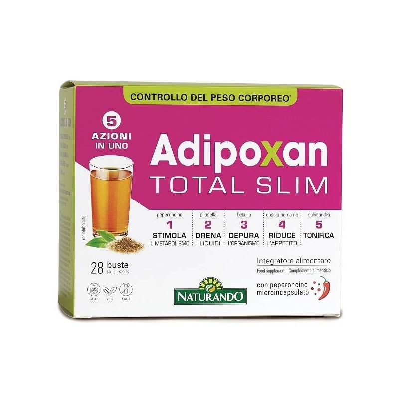 Naturando - Naturando Adipoxan Total Slim 28 Bustine