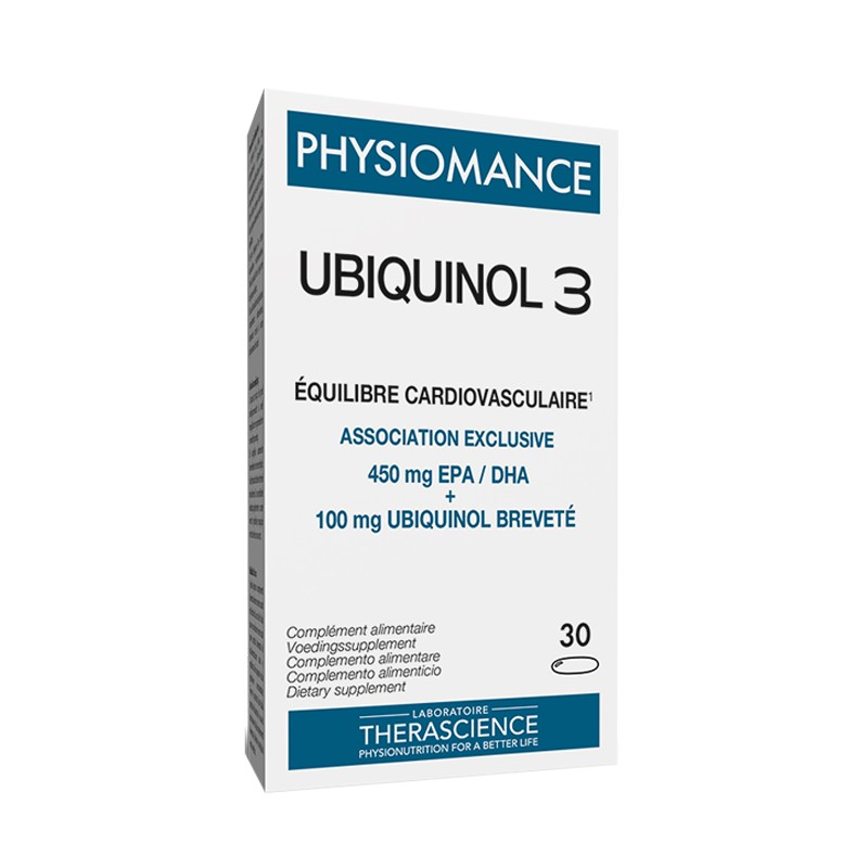 Therascience - Therascience Physiomance Ubiquinol 3 30 Perle