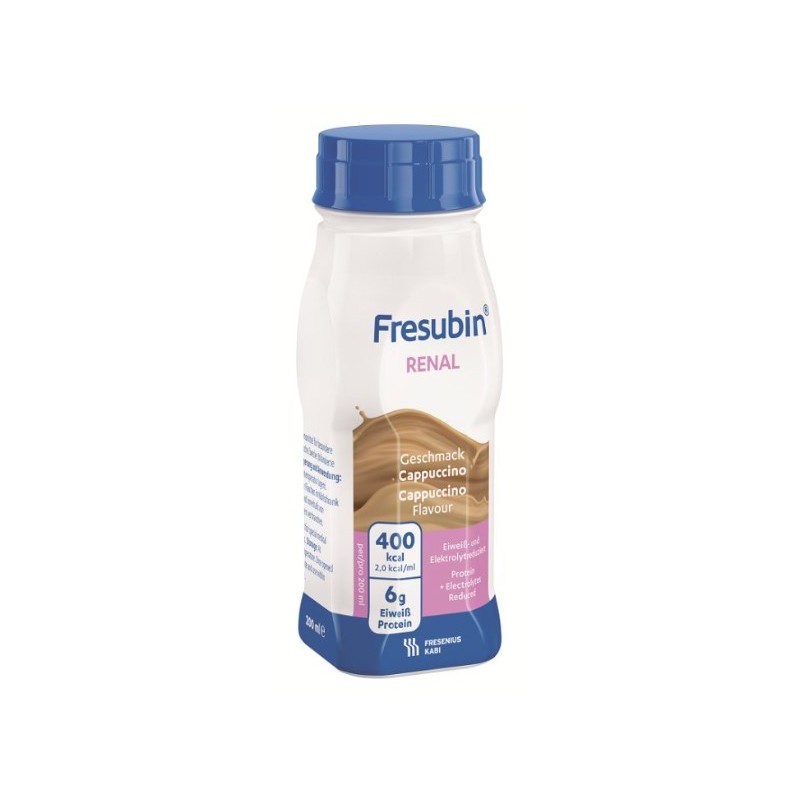 Fresenius Kabi - Fresenius Kabi Fresubin Renal Cappuccino 4 Flaconi Da 200 Ml