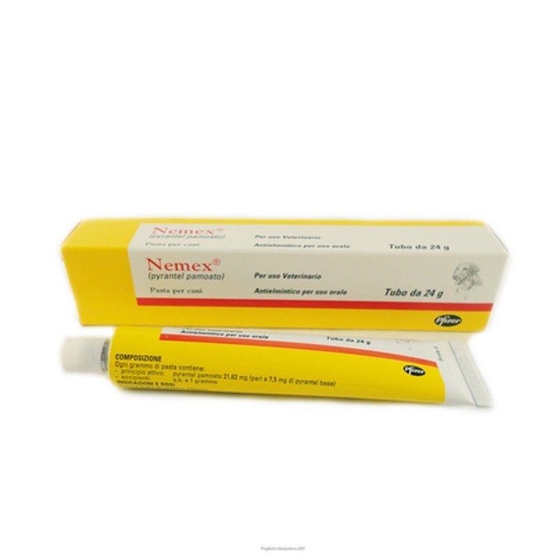 Zoetis - Nemex 21,62 Mg/g Pasta Tubo Cani 24 G