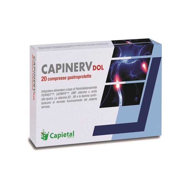 Capietal - Capietal Capinerv Dol 20 Compresse Gastroprotette